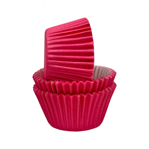 CCBS7915B - Solid Cerise Muffin Case x 3600